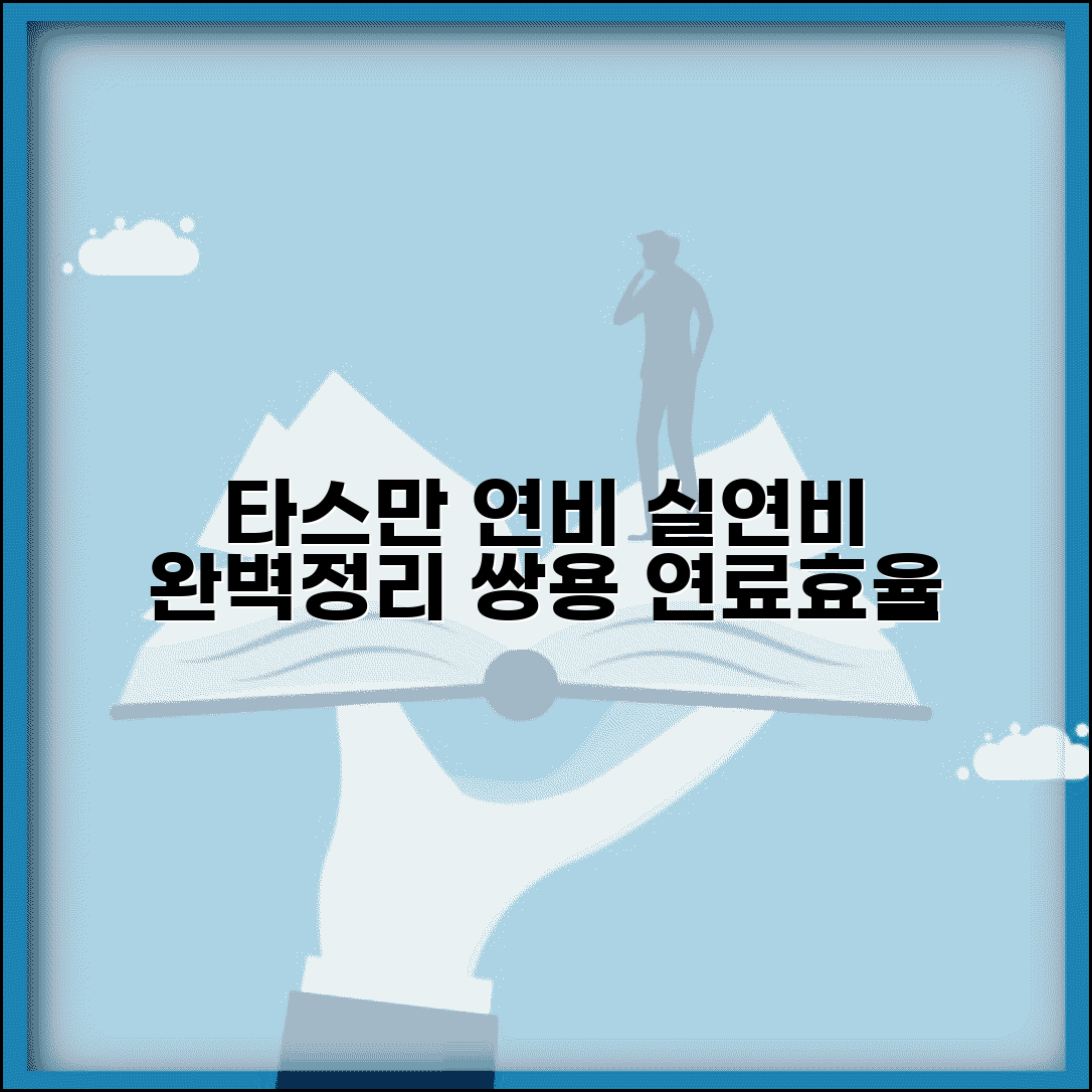 타스만 연비 실연비 | 쌍용 타스만 연료효율 완벽정리