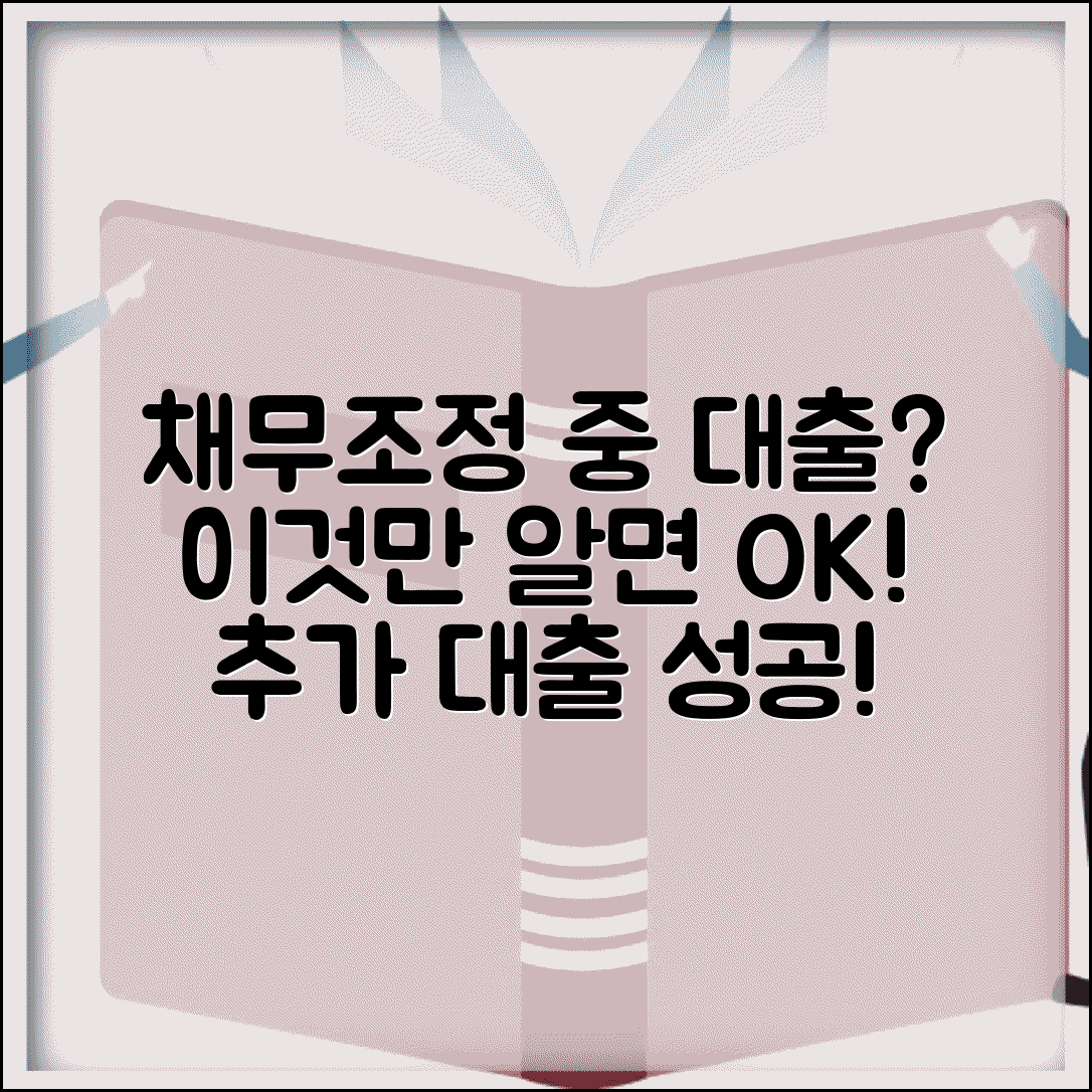 채무조정 중 대출 후기 | 실제 대출 성공사례 | 추가 대출 가능 업체