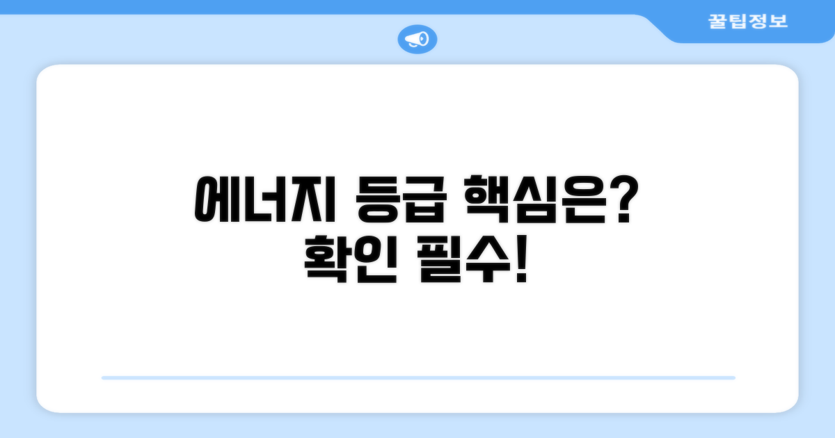 에너지 효율 등급, 무엇을 봐야 할까?