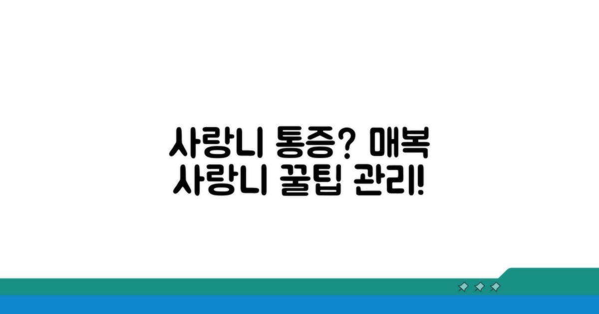 매복 사랑니 통증 및 관리 꿀팁