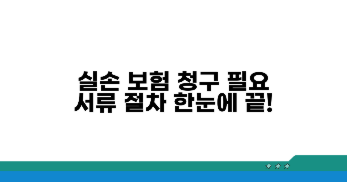 실손 청구 시 필요한 서류와 절차