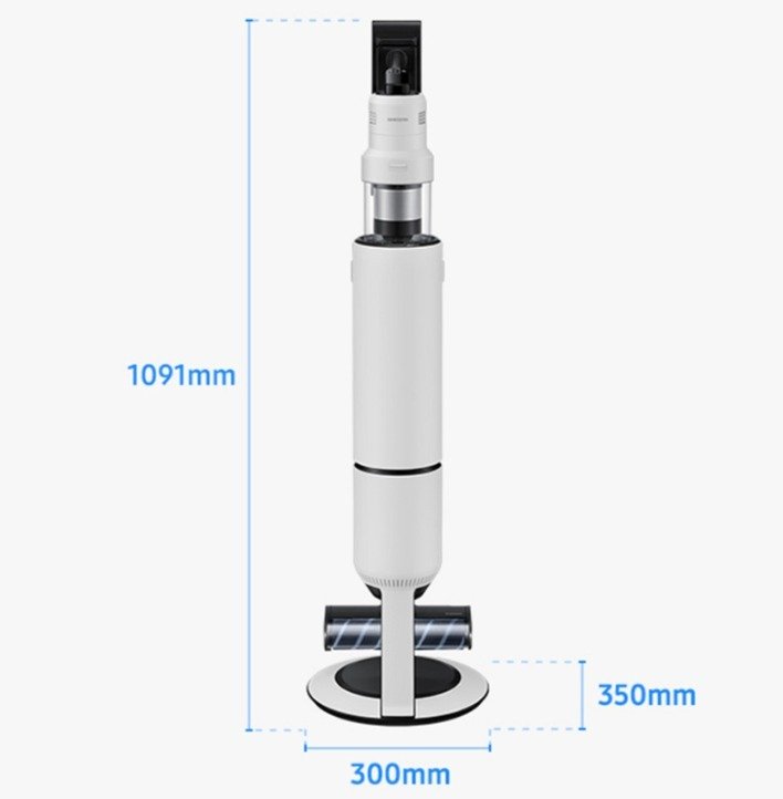 삼성전자 Bespoke 제트 AI 청소기 400W 고객직접설치, 새틴 그레이지, VS90F40CSG 상세 이미지 1
