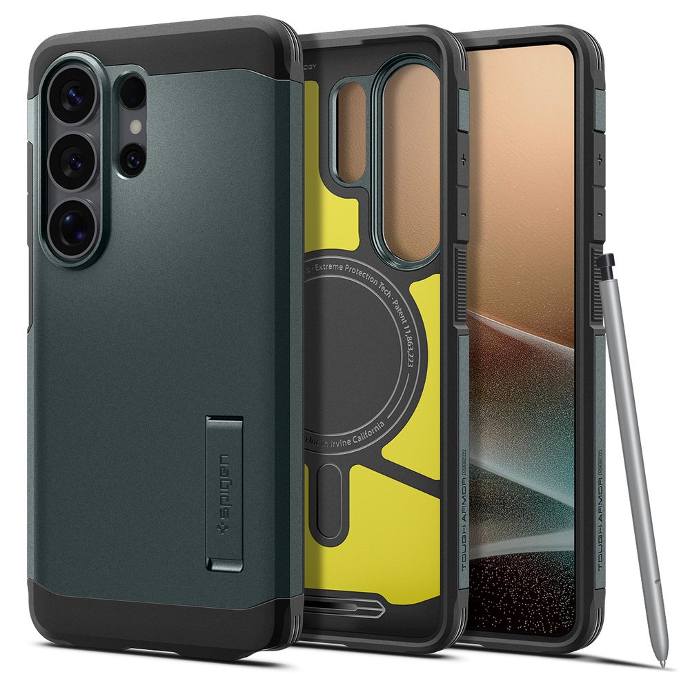 슈피겐 갤럭시 맥세이프 케이스 터프아머맥핏 어비스그린, 갤럭시S26 울트라 상세 이미지 2