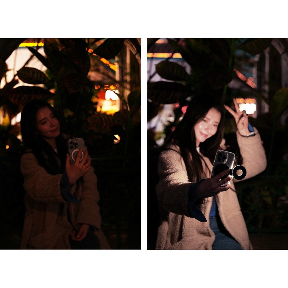휴대용 셀카조명 맥세이프 LED 카메라 조명 마그네틱 맥피 라이트 상세 이미지 1