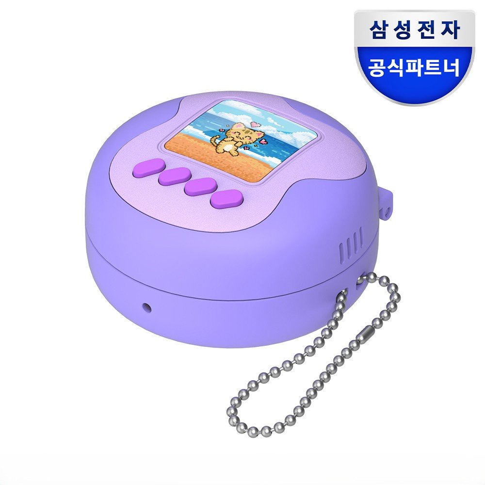 삼성 갤럭시 버즈4 버즈4프로 케이스 레트로 포켓 토닥냥 커버 상세 이미지 1