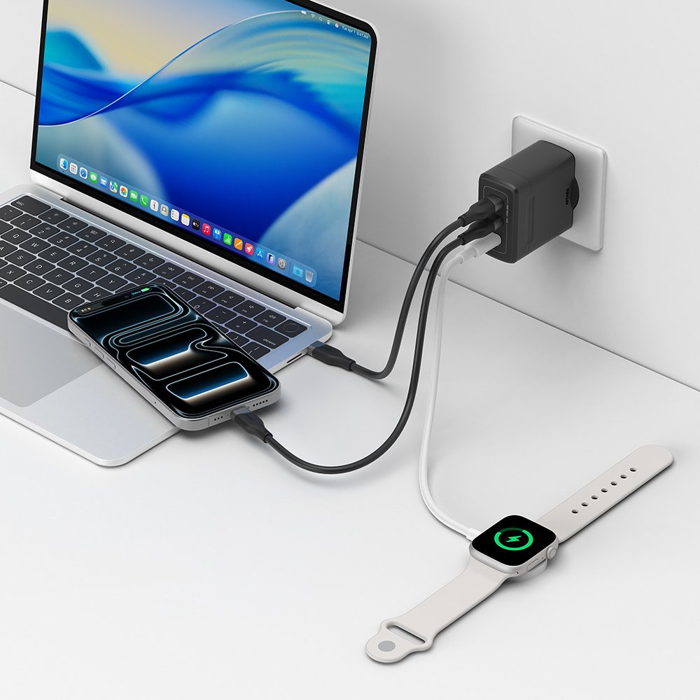 PD 3.2 65W AVS GaN 접지 멀티 초고속 충전기 GB653 화이트 상세 이미지 1