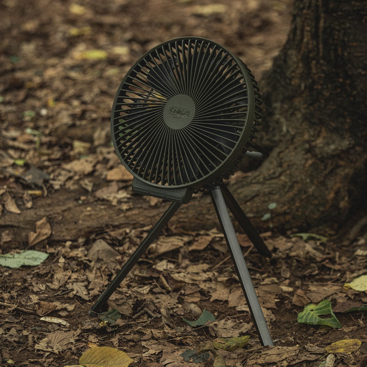 카고컨테이너 캠핑 선풍기 멀티팬 L 라지 캠핑용 무선 서큘레이터 카키 상세 이미지 2