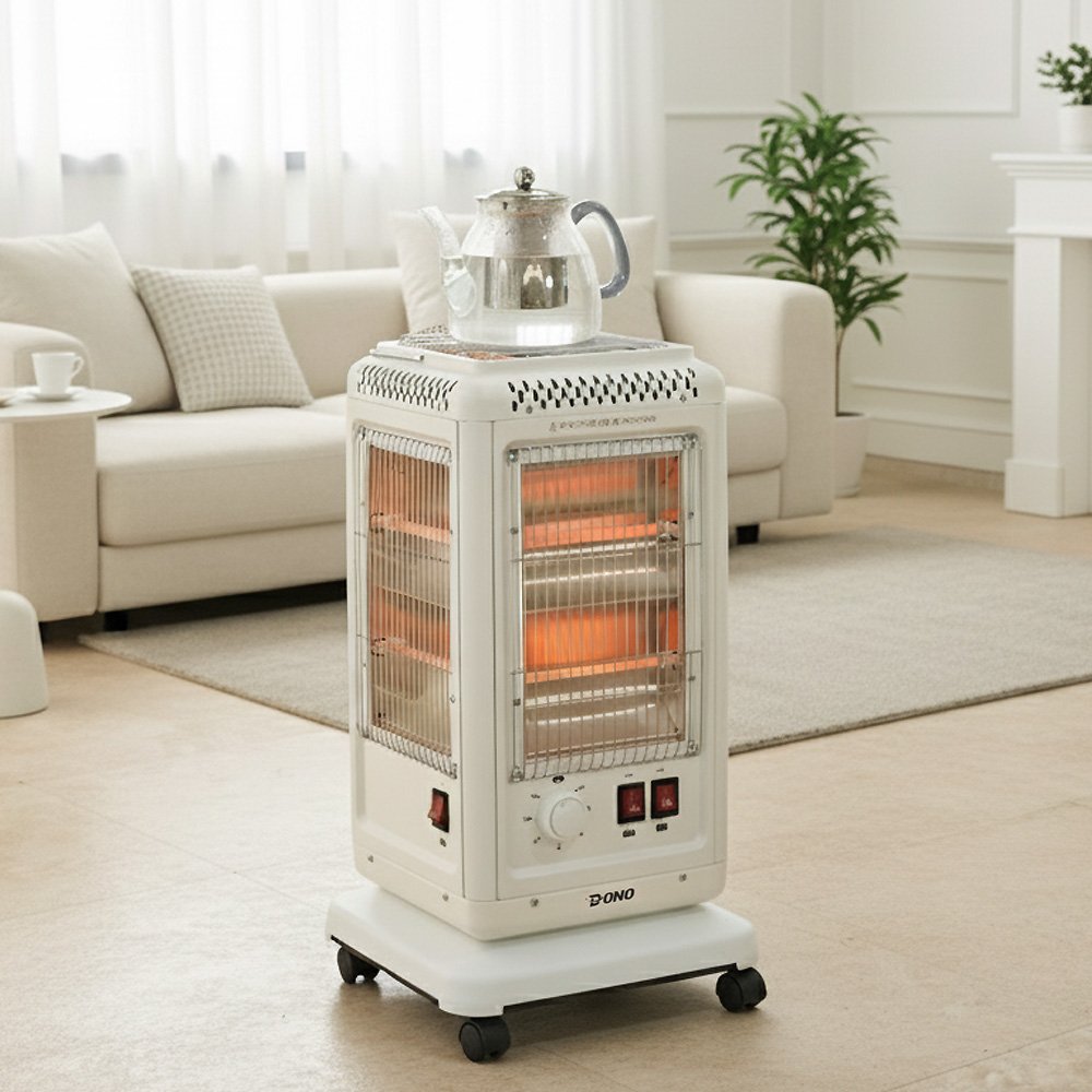 도노 오방난로 전기 오면 히터 가정용 사무실 거실 난방기 DN-501 상세 이미지 1