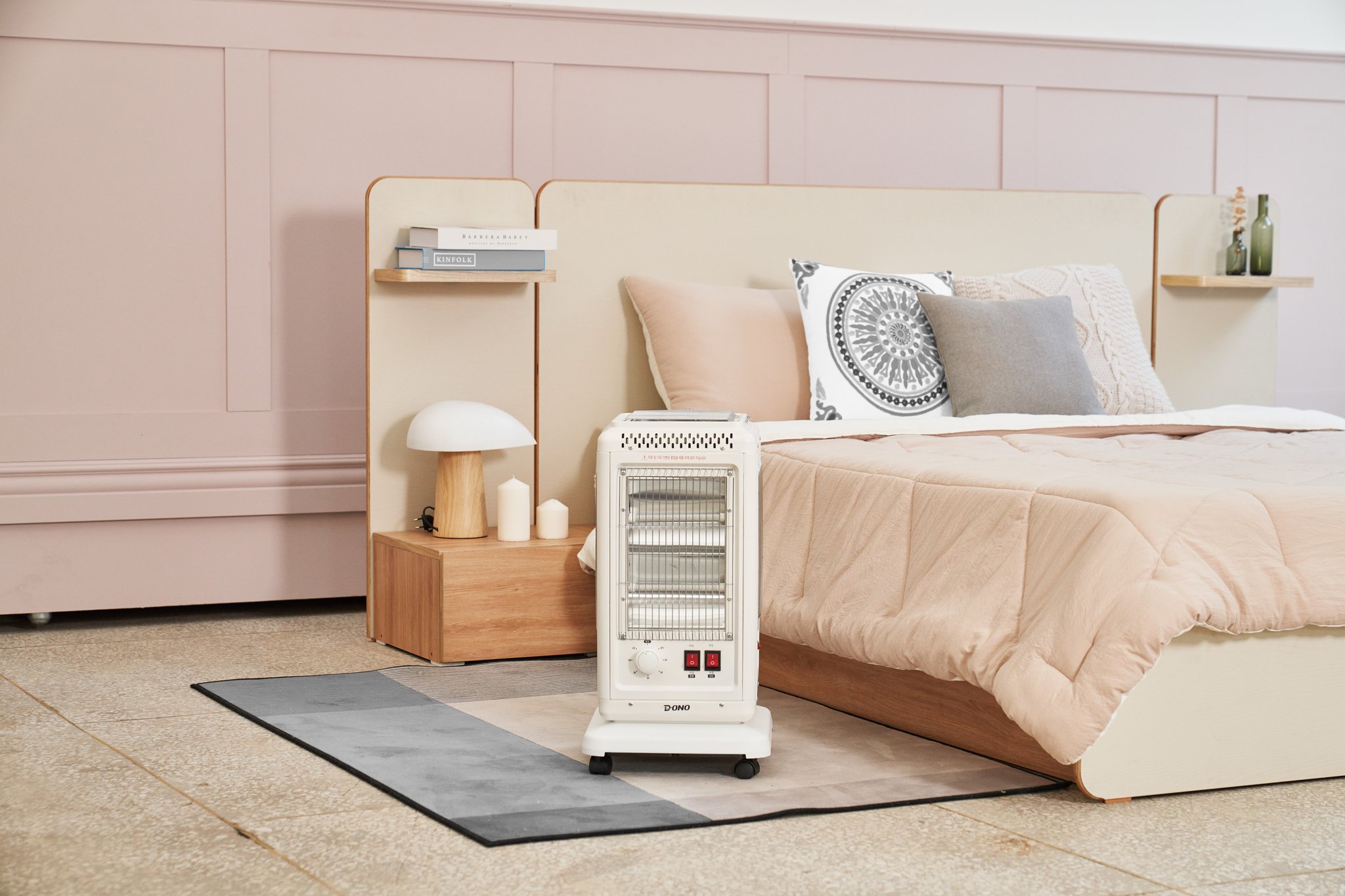 도노 오방난로 전기 오면 히터 가정용 사무실 거실 난방기 DN-501 상세 이미지 2